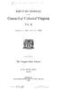 Executive Journals of the Council of Colonial VA - Vol II Executive Journals of the Council of Colonial VA - Vol II